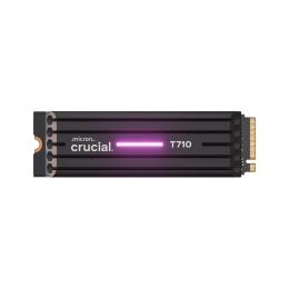 Crucial 0649528-947055 Crucial T710シリーズ Read最大14500MB/s M.2-2280 PCIe Gen5x4 NVMe接続 SSD 4TB・ヒートシンク付き CT4000T710SSD5-JP