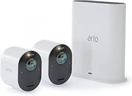 ARLO VMS5240-200APS アーロ(Arlo) Ultra 2 4K屋外用 セキュリティカメラ【2台セット+スマートハブ】