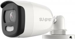 SUNEAST SE-FC001 5MP ColorVu PoC 単焦点 Mini バレットアナログカメラ