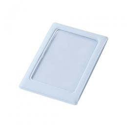 ELECOM IC-PCMGBU チェキアクセサリ/フォトケース/ぷっくりフレーム/推し活/MagSafe対応/マグネット吸着/カラフル/ブルー