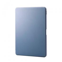 ELECOM TB-A25PLMG360BG 13インチiPad Pro(M4)/フラップケース/360度回転/マグネット着脱/背面クリア/ブルーグレー