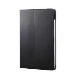 ELECOM TB-A25PLPLF2BK 13インチiPad Pro(M4)/フラップケース/衝撃ガード/ベルト付/2アングル/軽量/ブラック
