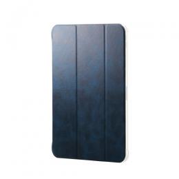 ELECOM TB-A25PMWVNV 11インチiPad Pro(M4)/フラップケース/薄型軽量/背面クリア/2アングル/スリープ対応/ネイビー