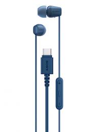 Sony IER-EX15C/L 密閉型ステレオヘッドホン（入力プラグ USB Type-C） ブルー