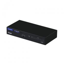 ELECOM EHC-BG01-8MB 法人専用/Giga対応スイッチングHub/8ポート/金属筐体/磁石付き/電源内蔵モデル/ブラック