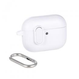 ELECOM AVA-AP07TSLWH AirPods Pro 3対応TOUGH SLIM Lockケース/カラビナ付/ホワイト