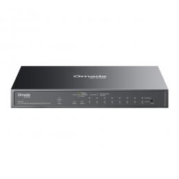 TP-LINK ES210GP(UN) Omada ギガビットポートx10 イージーマネージスイッチ(PoE+ポートx8搭載)