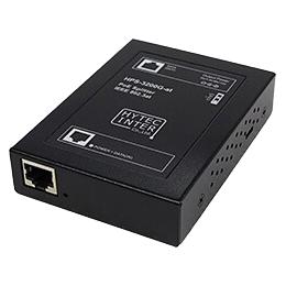 ハイテクインター 175-HY-001 ギガビット PoE+スプリッタ HPS-3200G-at 出力電圧5V/7.5V/9V/12V 0～45℃
