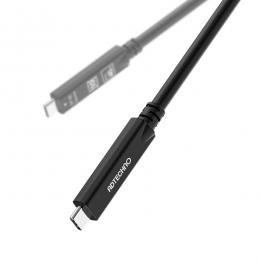 ADTECHNO AUC2-010M DP Alt & 10G対応 光ファイバUSB-CCケーブル 10m