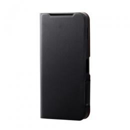 ELECOM PM-S253PLFUBK AQUOS sense10(SH-53F・SH-M33)/sense9(SH-53E・SH-M29)手帳型ケース/薄型/磁石付/ブラック