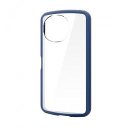ELECOM PM-S253TSLFCNV AQUOS sense10(SH-53F・SH-M33)/sense9(SH-53E・SH-M29)TOUGH SLIM LITEケース/フレームカラー/ストラップホールシート付/ネイビー