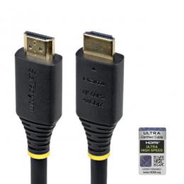 StarTech.com HDMI21-CBL-8K60-5M HDMI 2.1ケーブル/5m/8K60Hz/48Gbps/HDR10+ eARC/柔らか/TV モニター接続用