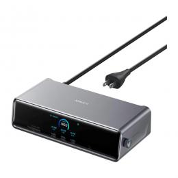 【法人様宛限定】ANKER  A83B35A1 Anker Prime ドッキングステーション (14-in-1 Triple Display DisplayLink) グレー