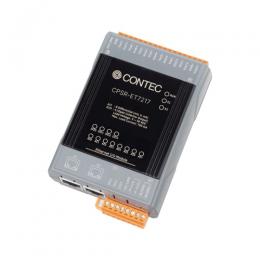 CONTEC CPSR-ET7217 Ethernet リモートI/O (Daisy-Chain) アナログ入力 16bit 8ch / 4ch DO