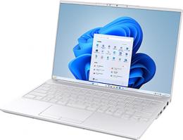 富士通 FMVU77K3WA FMV U77-K3 ホワイト (Core Ultra 7 155H/16GB/SSD・512GB/光学ドライブなし/Win11Home64/Microsoft 365 Personal (24か月版、Office H&B2024 オプション付)/14型)