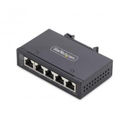 StarTech.com I51G-ETHERNET-SWITCH イーサネットスイッチ/アンマネージド/5ポート/産業用/1Gbps ギガビット/-40～+75度/9～60V DC
