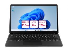 aiwaデジタル JA5-TBW1301 aiwa tab WS13 Windows11Pro 2in1タブレット型PC (Intel N150 4Core/8GB/SSD128GB/13型有機EL/Windows11Pro 64bit/SIMスロットなし/解像度:1920x1080)