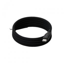 ELECOM MPA-CCTMG10BK USB Type-C to USB Type-Cケーブル/まとまるマグネット/ナイロンメッシュ/USB Power Delivery対応/最大60W/1.0m/ブラック