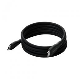 ELECOM MPA-CCTMGS10BK USB Type-C to USB Type-Cケーブル/まとまるマグネット/シリコン/USB Power Delivery対応/最大60W/1.0m/ブラック