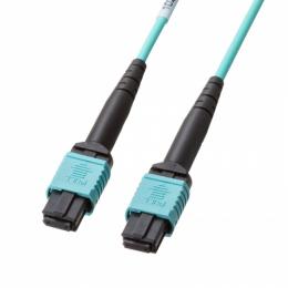 サンワサプライ HKB-MPO12M3B-05 MPO光ファイバケーブル（OM3、12芯、B配線、5m）