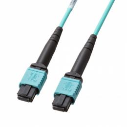 サンワサプライ HKB-MPO12M4B-02 MPO光ファイバケーブル（OM4、12芯、B配線、2m）