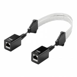 サンワサプライ KB-FL6ASTP-EX すきま用 CAT6A 延長LANケーブル（PoE対応）