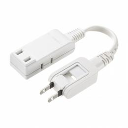 サンワサプライ TAP-M701W マイクロタップ 3個口 0.1m ホワイト