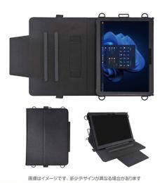 エムディーエス MDS-TCCVPVSMBK NEC VersaPro タイプVS-M・L対応 手帳型ケース ブラック