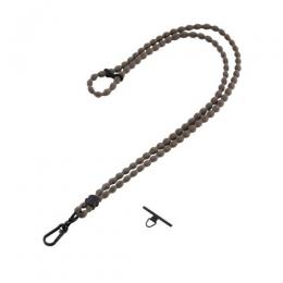 ELECOM P-STSDH1FLREGY スマホショルダーストラップ/伸縮/こぶ紐/軽量/反射糸/ステンレスストラップホールシート付属(1口タイプ×1枚)/チャコール