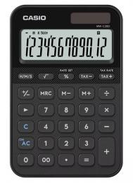 CASIO MW-C20D-BK-N デザイン電卓 カラフル ブラック