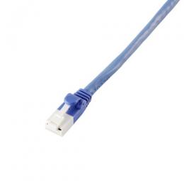 ELECOM LD-GPT/BU015/RS LANケーブル/CAT6対応/EU RoHS指令準拠/爪折れ防止/簡易パッケージ仕様/0.15m/ブルー