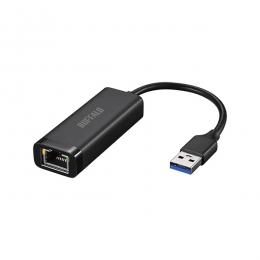 BUFFALO LUA6-U3-AGTE-BK Giga USB3.2 Gen1対応 有線LANアダプター Type-A対応モデル ブラック
