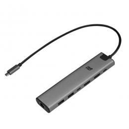 ラトックシステム RS-UCHD2-PHL デュアルディスプレイアダプター（最大4K60Hz、PD・LAN・USBハブ搭載）