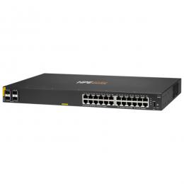 HPE R8N87B#ACF HPE Aruba Networking CX 6000 24G Class4 PoE 4SFP 370W Switch