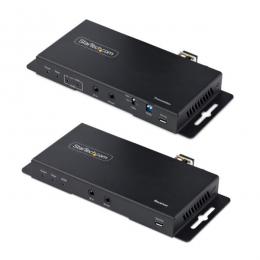StarTech.com ST121HD20FXA2 HDMIエクステンダー/光ファイバー接続/送受信機セット/4K60Hz/シングル 1km マルチ300m/映像延長キット