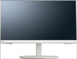 NEC LCDE224F-CZ2 21.5型3辺狭額縁フルHD液晶ディスプレイ/1920×1080/HDMI、ミニD-Sub15ピン、DisplayPort/ホワイト/スピーカー：あり