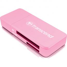 Transcend TS-RDF5R SD/microSD Card Reader USB 3.0/3.1 Gen 1 Pink