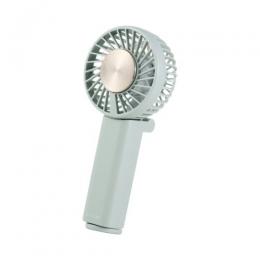 ELECOM FAN-U262GN ハンディファン/リチウムイオン電池/冷却プレート付/3段階調整/カラビナ付/ストラップ付/USB Type-C充電/グリーン