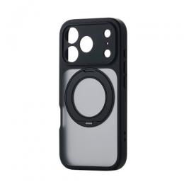 ELECOM PM-A25CMGSTKMBK iPhone 17 Pro/ハイブリッドケース/極限/MAGKEEP/スタンド/ブラック