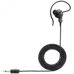 アイコム SP-16BW 耳掛け型イヤホン 黒 ケーブル1m