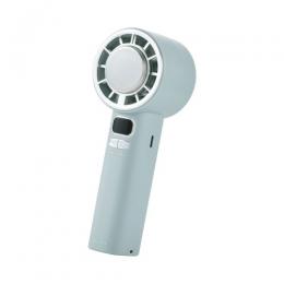 ELECOM FAN-U264GN ハンディファン/ナトリウムイオン電池/冷却プレート付/10段階調整/ストラップ付/USB Type-C充電/グリーン