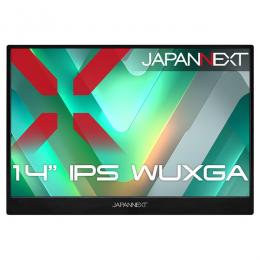 【法人様宛限定】JAPANNEXT JN-MD-Ei14WX 液晶ディスプレイ 14型/1920×1200/miniHDMI×1、USB-C×2/ブラック/スピーカー有/2年保証