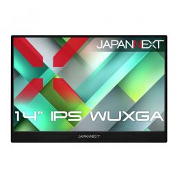 【法人様宛限定】JAPANNEXT JN-MD-IPS14WX 液晶ディスプレイ 14型/1920×1200/miniHDMI×1、USB-C×2/ブラック/スピーカー有/2年保証