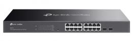 TP-LINK SG2218 Omada ギガビットポート×16/SFPスロット×2 L2+マネージスイッチ
