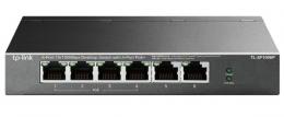 TP-LINK TL-SF1006P 10/100Mbpsポート×6 アンマネージスイッチ（PoE+ポート×4）