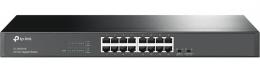 TP-LINK TL-SG1016(UN) ギガビットポート×16 アンマネージスイッチ（ラックマウントタイオウ）