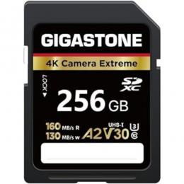Gigastone GJSX-256GBA2V30 Gigastone SD card 256GB UHS-1U3 V30 A2スペック SDカード 最大読み取り速度160MB/s 4Kビデオ撮影対応 Cemera  Extreme ギガストーン