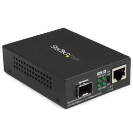 StarTech.com MCM1110SFP 光メディアコンバーター/RJ45 - SFP変換/オープンSFPスロット/1GbE/シングル・マルチモード/光ファイバー