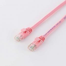 ELECOM LD-GPA/PN5 LANケーブル/CAT6A準拠/スタンダード/5m/ピンク