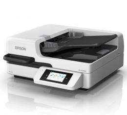 EPSON DS-61000WN A3ドキュメントスキャナー/フラットベッド/600dpi/両面同時読取/ADF/A4片面50枚/分/有線・無線LAN/4.3型タッチパネル